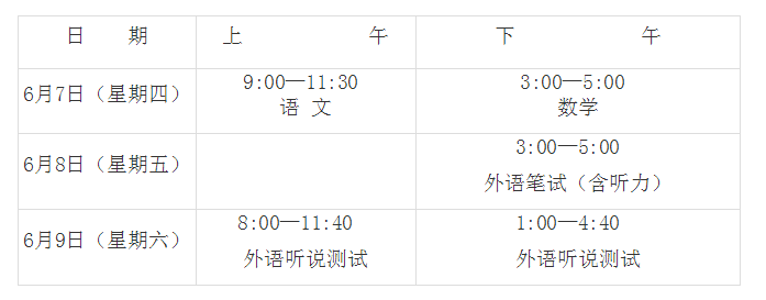 考試院發布高考重要提醒,考場規則、注意事項