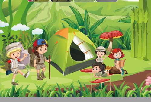 小學二年級作文范文:《難忘的夏令營》