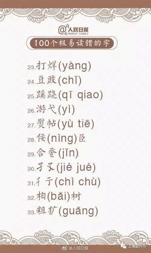 拼音沒有chua和ne?這一百個字你真的會讀嗎?